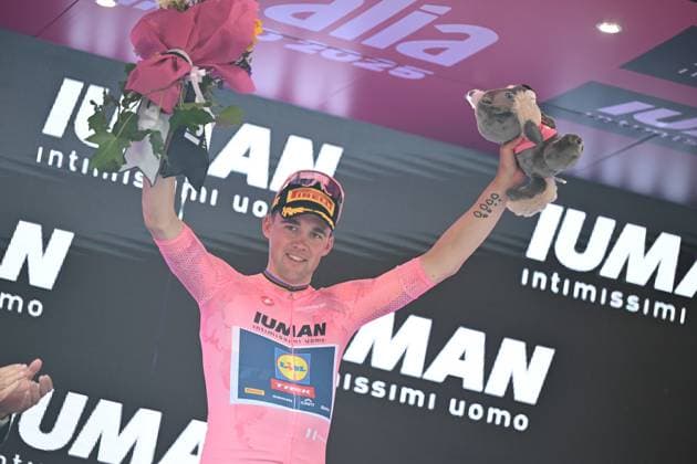 14-05-2025 Giro D italia; Tappa 05 Ceglie Messapica - Matera; 2025, Lidl - Trek; Pedersen, Mads; Matera; 