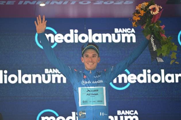 14-05-2025 Giro D italia; Tappa 05 Ceglie Messapica - Matera; 2025, Xds - Astana; Fortunato, Lorenzo; Matera; 