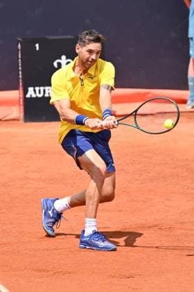 Internazionali BNL D Italia 2025 - Day Ten Guido Andreozzi (ARG) and Theo Arribage (FRA) play against Alexei Popyrin (AUS) and Matteo Arnaldi (ITA) during the Internazionali BNL d Italia Day Ten at Foro Italico in Rome, Italy, on May 14, 2025. Florence Italy  Copyright: xDomenicoxCippitellix originalFilename:cippitelli-itainter250514_npc1k.jpg