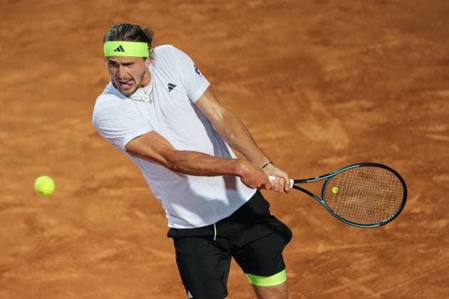 Tennis, ATP Tournament in Rome, Alexander Zverev - Lorenzo Musetti