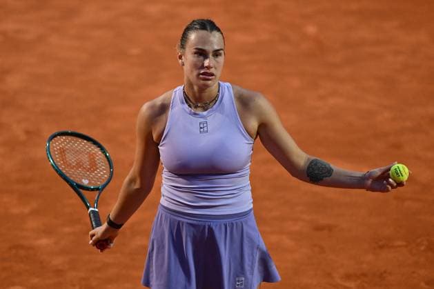 TENNIS - Internazionali di Tennis - Internazionali BNL d Italia Aryna Sabalenka (BLR) in action against Qinwen Zheng (CHN) during the Internazionali BNL d Italia Day Ten at Foro Italico on May 14, 2025 in Rome, Italy. Rome Italy  Copyright: xIPAxSport ABACAx