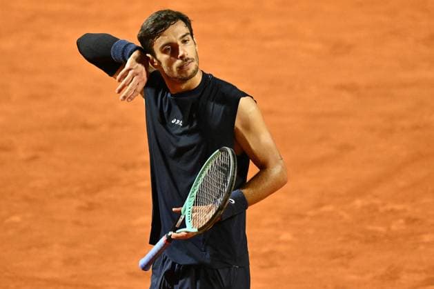 TENNIS - Internazionali di Tennis - Internazionali BNL d Italia Lorenzo Musetti (ITA) in action against Alexander Zverev (DEU) during the Internazionali BNL d Italia Day Ten at Foro Italico on May 14, 2025 in Rome, Italy. Rome Italy  Copyright: xIPAxSport ABACAx