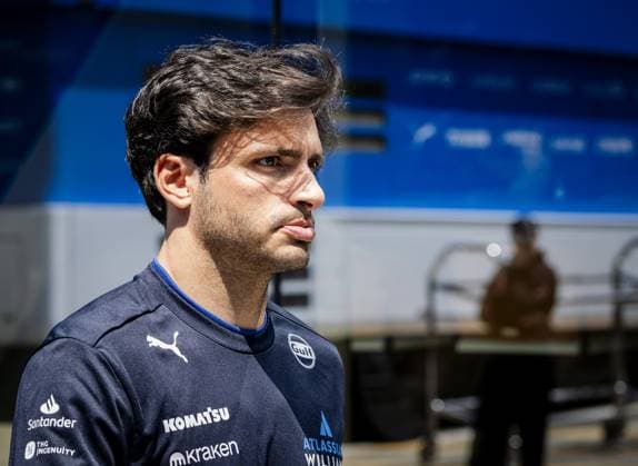 IMOLA - Carlos Sainz (Williams) at the Autodromo Internazionale Enzo e Dino Ferrari ahead of the Emilia-Romagna Grand Prix. ANP SEM VAN DER WAL xVIxANPxSportx xxANPxIVx 527527545 originalFilename: 527527545.jpg