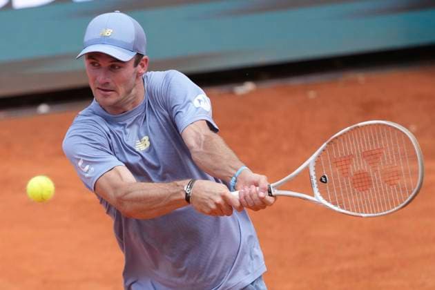 Tommy Paul of United States of America during the match against Hubert Hurkacz of Poland of America at the Internazionali BNL d Italia 2025 tennis tournament at Foro Italico in Rome, Italy on May 15, 2025. AntoniettaxBaldassarre