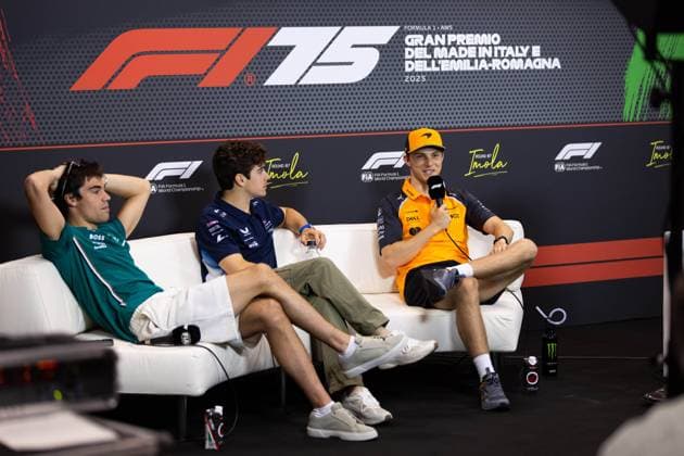 F1 - EMILIA ROMAGNA GRAND PRIX 2025 PIASTRI Oscar (aus), McLaren F1 Team MCL39, portrait during the Formula 1 AWS Gran Premio del Made in Italy e Dell™Emilia-Romagna 2025, Emilia Romagna Grand Prix 2025, 7th round of the 2025 FIA Formula One World Championship, WM, Weltmeisterschaft from May 16 to 18, 2025 on the Autodromo Internazionale Enzo e Dino Ferrari, in Imola, Italy - ImolaItaly  Copyright: xJavierxJimenezx