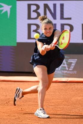 Jasmine Paolini (ITA) during the semi final against Peyton Stearns (USA) of the WTA, Tennis Damen Master 1000 Internazionali BNL d Italia tournament at Foro Italico on May 15, 2025 Fabrizio Corradetti LiveMedia  Copyright: xFabrizioxCorradetti IPAxSportx xipa-agency.netx xx IPA_57726815 IPA_Agency_IPA57726815