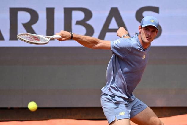 Tommy Paul (USA) in action against Hubert HURKACZ (POL) during the Internazionali BNL d Italia Day Eleven at Foro Italico on May 15, 2025 in Rome, Italy.  Copyright: xDomenicoxCippitelli IPAxSportx xipa-agency.netx xx IPA_57727119 IPA_Agency_IPA57727119