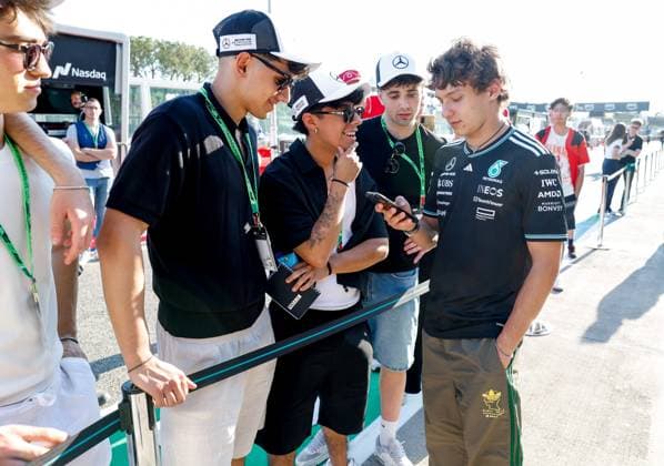 12 Andrea Kimi Antonelli ITA, Mercedes AMG Petronas F1 Team , F1 Grand Prix of Emilia Romagna at Autodromo Internazionale Enzo e Dino Ferrari on May 15, 2025 in Imola, Italy Photo by HOCH ZWEI Imola Italy