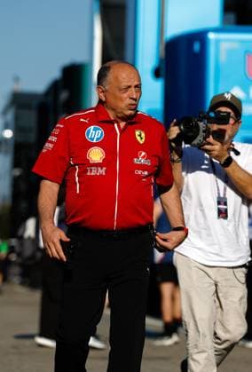 Frederic Vasseur FRA, Scuderia Ferrari HP , F1 Grand Prix of Emilia Romagna at Autodromo Internazionale Enzo e Dino Ferrari on May 15, 2025 in Imola, Italy Photo by HOCH ZWEI Imola Italy