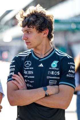 12 Andrea Kimi Antonelli ITA, Mercedes AMG Petronas F1 Team , F1 Grand Prix of Emilia Romagna at Autodromo Internazionale Enzo e Dino Ferrari on May 15, 2025 in Imola, Italy Photo by HOCH ZWEI Imola Italy