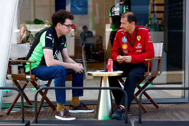 Mattia Binotto ITA, Stake F1 Team Kick Sauber , F1 Grand Prix of Emilia Romagna at Autodromo Internazionale Enzo e Dino Ferrari on May 15, 2025 in Imola, Italy Photo by HOCH ZWEI Imola Italy