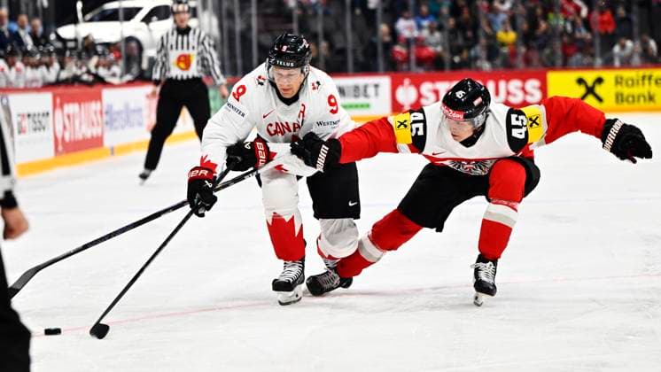 Ice hockey, World Championship, Canada - Austria