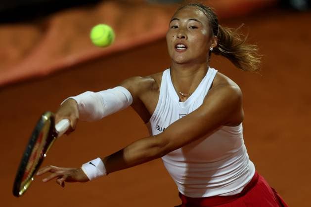 Rome, Italy 05 15 2025: Semifinals, women s singles, match Gauff Coco (USA) rank 3 against Qinwen Zheng (CHN) rank 8 during the Internazionali BNL d Italia 2025 WTA, Tennis Damen Masters 1000 women s circuit in Rome at the Foro Italico.  Copyright: xmarcoxiacobuccix xipa-agency.netx xmarcoxiacobuccix 0818649327st