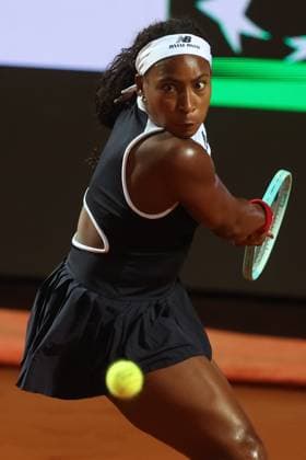 Rome, Italy 05 15 2025: Semifinals, women s singles, match Gauff Coco (USA) rank 3 against Qinwen Zheng (CHN) rank 8 during the Internazionali BNL d Italia 2025 WTA, Tennis Damen Masters 1000 women s circuit in Rome at the Foro Italico.  Copyright: xmarcoxiacobuccix xipa-agency.netx xmarcoxiacobuccix 0818651242st
