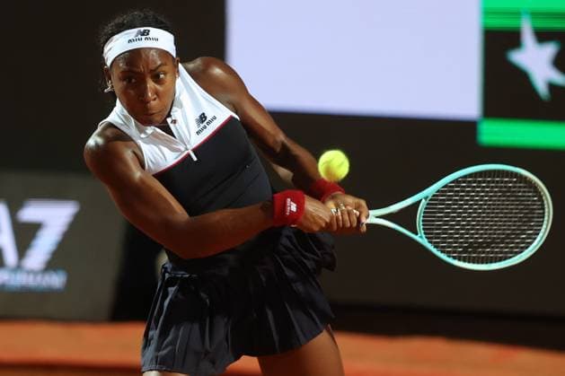 Rome, Italy 05 15 2025: Semifinals, women s singles, match Gauff Coco (USA) rank 3 against Qinwen Zheng (CHN) rank 8 during the Internazionali BNL d Italia 2025 WTA, Tennis Damen Masters 1000 women s circuit in Rome at the Foro Italico.  Copyright: xmarcoxiacobuccix xipa-agency.netx xmarcoxiacobuccix 0818651273st