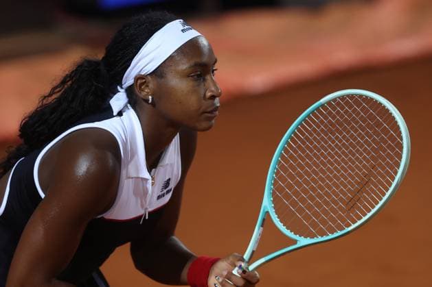 Rome, Italy 05 15 2025: Semifinals, women s singles, match Gauff Coco (USA) rank 3 against Qinwen Zheng (CHN) rank 8 during the Internazionali BNL d Italia 2025 WTA, Tennis Damen Masters 1000 women s circuit in Rome at the Foro Italico.  Copyright: xmarcoxiacobuccix xipa-agency.netx xmarcoxiacobuccix 0818651336st