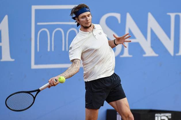 TENNIS - Internazionali di Tennis - Piemonte Open Intesa Sanpaolo Italy, Turin 14th May 2025 ATP, Tennis Herren Challenger 175 Piemonte Open Intesa Sanpaolo, Sporting Press Club (Turin) Alexander Bublik (Kaz) Vs Federico Arnaboldi (Ita) 0-6 6-3 6-3 Turin Italy  Copyright: xIPAxSport ABACAx
