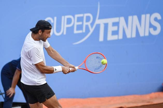 TENNIS - Internazionali di Tennis - Piemonte Open Intesa Sanpaolo Italy, Turin 14th May 2025 ATP, Tennis Herren Challenger 175 Piemonte Open Intesa Sanpaolo, Sporting Press Club (Turin) Alexander Bublik (Kaz) Vs Federico Arnaboldi (Ita) 0-6 6-3 6-3 Turin Italy  Copyright: xIPAxSport ABACAx