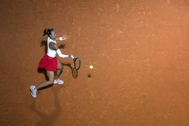 Rome, Italy 05 15 2025: Semifinals, women s singles, match Gauff Coco (USA) rank 3 against Qinwen Zheng (CHN) rank 8 during the Internazionali BNL d Italia 2025 WTA, Tennis Damen Masters 1000 women s circuit in Rome at the Foro Italico.  Copyright: xmarcoxiacobuccix xipa-agency.netx xmarcoxiacobuccix 0818662816st