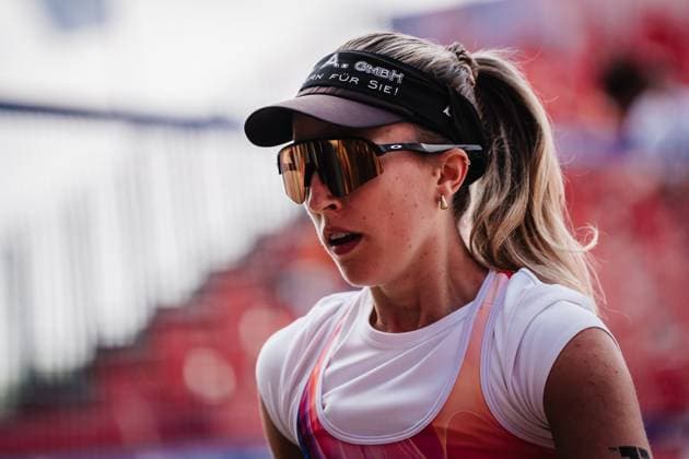 Beach volleyball women Allianz German Beach Tour 2025 Tourstop Düsseldorf 15 05 2025 Louisa Marunde Düsseldorf Robert Lehr Ufer Nordrhein Westfalen Germany