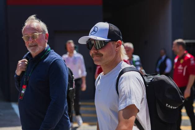 May 15, 2025, Imola, Italy: Valtteri Bottas of Finland and Mercedes-AMG PETRONAS F1 Team seen during the Formula One Emilia Romagna Grand Prix. Imola Italy - ZUMAs197 20250515_aaa_s197_201 Copyright: xJayxHiranox