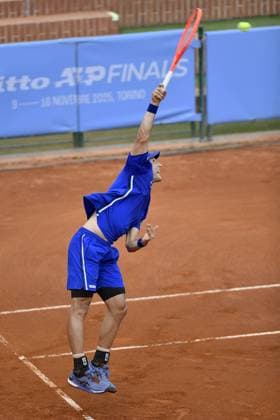 TENNIS - Internazionali di Tennis - Piemonte Open Intesa Sanpaolo Italy, Turin 14th May 2025 ATP, Tennis Herren Challenger 175 Piemonte Open Intesa Sanpaolo, Sporting Press Club (Turin) Francesco Passaro (Ita) Vs Luciano Darderi (Ita) 7-6 6-4 Turin Italy  Copyright: xIPAxSport ABACAx