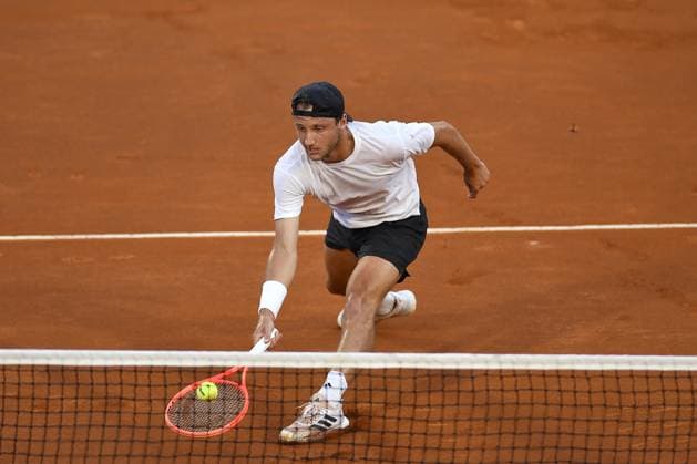 TENNIS - Internazionali di Tennis - Piemonte Open Intesa Sanpaolo Italy, Turin 14th May 2025 ATP, Tennis Herren Challenger 175 Piemonte Open Intesa Sanpaolo, Sporting Press Club (Turin) Alexander Bublik (Kaz) Vs Federico Arnaboldi (Ita) 0-6 6-3 6-3 Turin Italy  Copyright: xIPAxSport ABACAx