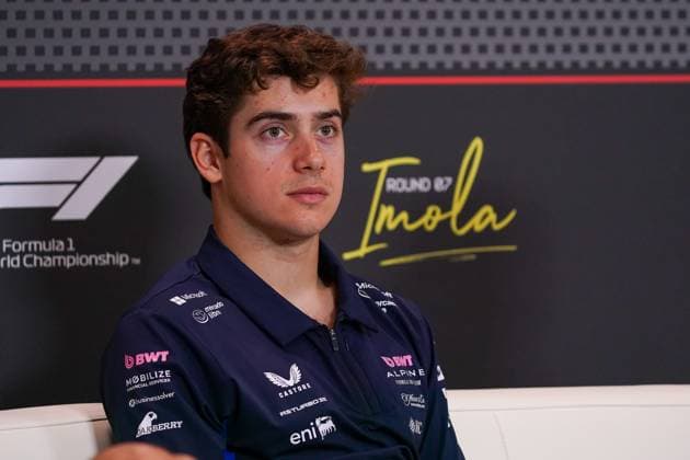 May 15, 2025, Imola, Bo, ITALY: Franco Colapinto (ARG) - Alpine F1 in drivers press conference, PK, Pressekonferenz during Formula 1 AWS Gran Premio del Made in Italy e dell Emilia Romagna 2025 - Autodromo Enzo e Dino Ferrari, Imola (BO) Italy from 15th to 18th May 2025, Imola ITALY - ZUMAm217 20250515_zsp_m217_005 Copyright: xAlessioxDexMarcox