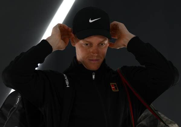 (250516) -- ROME, May 16, 2025 -- Jannik Sinner reacts before the men s singles quarter final match between Jannik Sinner of Italy and Casper Ruud of Norway at the ATP, Tennis Herren Italian Open in Rome, Italy, May 15, 2025. (Photo by Xinhua) (SP)ITALY-ROME-TENNIS-ATP-ITALIAN OPEN-JANNIK SINNER VS CASPER RUUD AlbertoxLingria 