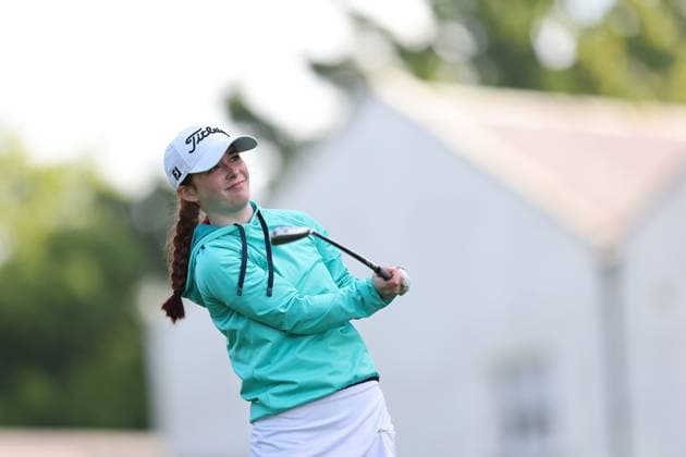 Flogas Irish Girl s Amateur Open Championship, Corrstown Golf Club, Dublin 16 5 2025 Kayleigh Mulholland Kayleigh Mulholland 16 5 2025  Copyright: x INPHO RyanxByrnex RB1_6141
