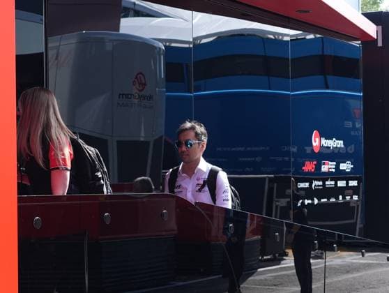 Formula 1 Grand Prix Emilia Romagna 2025 16 05 2025, Autodromo Enzo e Dino Ferrari, Imola, Formula 1 Grand Prix Emilia Romagna 2025 ,in the picture Team Principal Ayao Komatsu Moneygram Haas F1 Team nordphotoxGmbHx xBratic nph00250