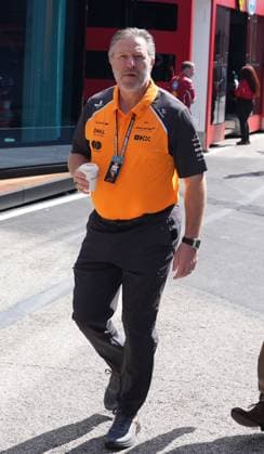 Formula 1 Grand Prix Emilia Romagna 2025 16 05 2025, Autodromo Enzo e Dino Ferrari, Imola, Formula 1 Grand Prix Emilia Romagna 2025 ,in the picture Managing Director Zak Brown McLaren Formula 1 Team nordphotoxGmbHx xBratic nph00250