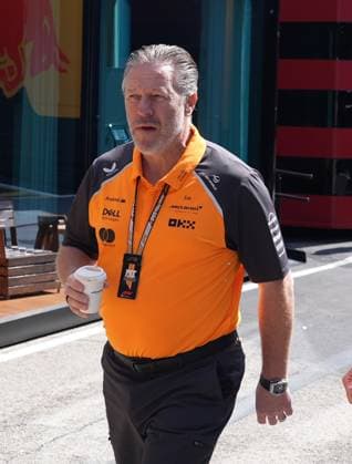 Formula 1 Grand Prix Emilia Romagna 2025 16 05 2025, Autodromo Enzo e Dino Ferrari, Imola, Formula 1 Grand Prix Emilia Romagna 2025 ,in the picture Managing Director Zak Brown McLaren Formula 1 Team nordphotoxGmbHx xBratic nph00250