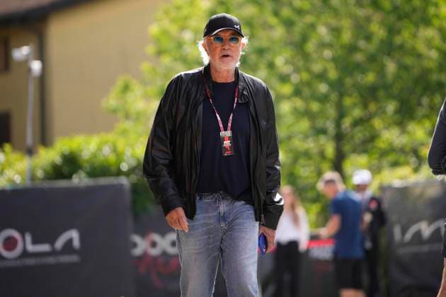 May 16, 2025, Imola, Italia: Flavio Briatore walks on the paddock prior the free practice 1 of the Formula 1 GP Of Made in Italy and Emilia Romagna at Enzo e Dino Ferrari Circuit on May 14 2025 in Imola, Italy..ANSA DANILO DI GIOVANNI. Formula 1 GP Of Made In Italy And Emilia Romagna - Free Practice 1  - ZUMAa110 20250516_zaf_a110_009 Copyright: xDaniloxDixGiovannix