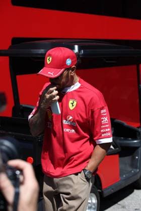 16 05 2025, Autodromo Enzo e Dino Ferrari, Imola, Formula 1 Grand Prix Emilia Romagna 2025 ,in the picture Lewis Hamilton GBR , Scuderia Ferrari HP Photo by Alessandro Martellotta Hasan Bratic DeFodi Images