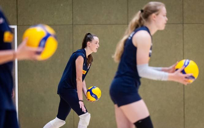 Volleyball, Women, National Team Netherlands, Training