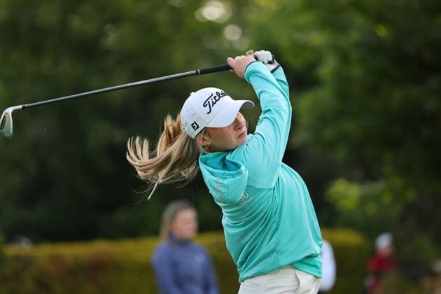 REPRO FREE *PRESS RELEASE NO REPRODUCTION FEE* EDITORIAL USE ONLY Flogas Irish Girl s Amateur Open Championship, Corrstown Golf Club, Dublin 16 5 2025 Hannah Lee-McNamara Hannah Lee-McNamara 16 5 2025  Copyright: x INPHO RyanxByrnex RB1_6373