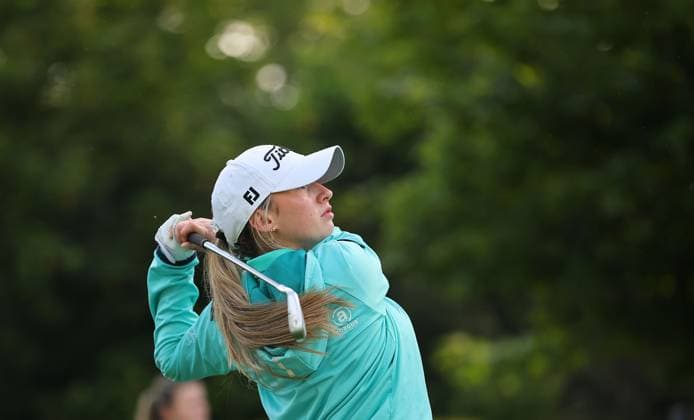 REPRO FREE *PRESS RELEASE NO REPRODUCTION FEE* EDITORIAL USE ONLY Flogas Irish Girl s Amateur Open Championship, Corrstown Golf Club, Dublin 16 5 2025 Hannah Lee-McNamara Hannah Lee-McNamara 16 5 2025  Copyright: x INPHO RyanxByrnex RB1_6389