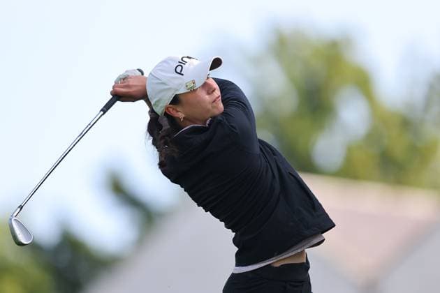REPRO FREE *PRESS RELEASE NO REPRODUCTION FEE* EDITORIAL USE ONLY Flogas Irish Girl s Amateur Open Championship, Corrstown Golf Club, Dublin 16 5 2025 Mia Ingham Mia Ingham 16 5 2025  Copyright: x INPHO RyanxByrnex RB1_6634