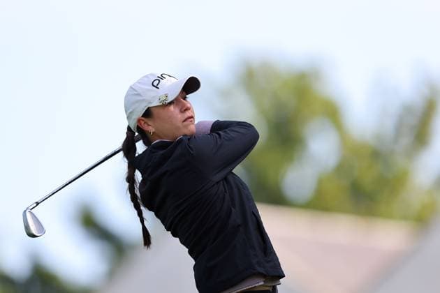 REPRO FREE *PRESS RELEASE NO REPRODUCTION FEE* EDITORIAL USE ONLY Flogas Irish Girl s Amateur Open Championship, Corrstown Golf Club, Dublin 16 5 2025 Mia Ingham Mia Ingham 16 5 2025  Copyright: x INPHO RyanxByrnex RB1_6651