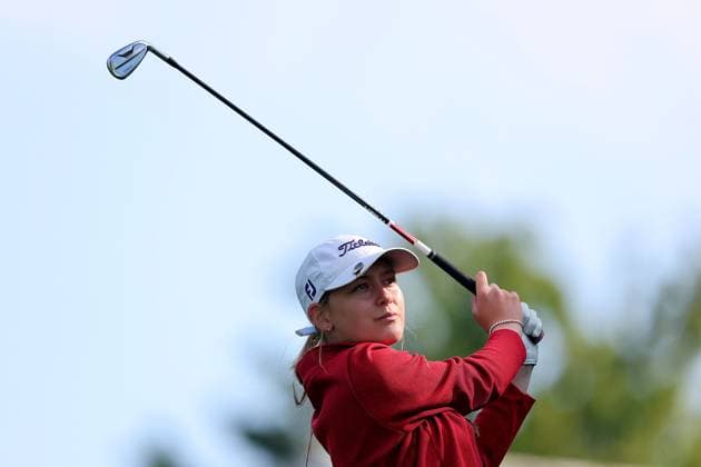 REPRO FREE *PRESS RELEASE NO REPRODUCTION FEE* EDITORIAL USE ONLY Flogas Irish Girl s Amateur Open Championship, Corrstown Golf Club, Dublin 16 5 2025 Ffion Richardson Ffion Richardson 16 5 2025  Copyright: x INPHO RyanxByrnex RB1_6766