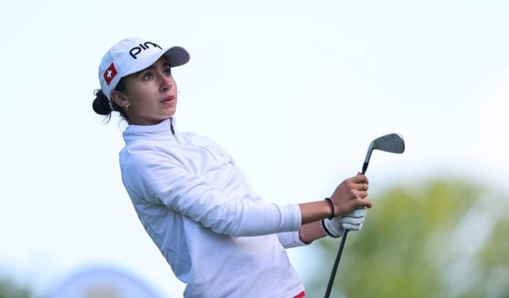 REPRO FREE *PRESS RELEASE NO REPRODUCTION FEE* EDITORIAL USE ONLY Flogas Irish Girl s Amateur Open Championship, Corrstown Golf Club, Dublin 16 5 2025 Celeste Mangeat Celeste Mangeat 16 5 2025  Copyright: x INPHO RyanxByrnex RB1_6991