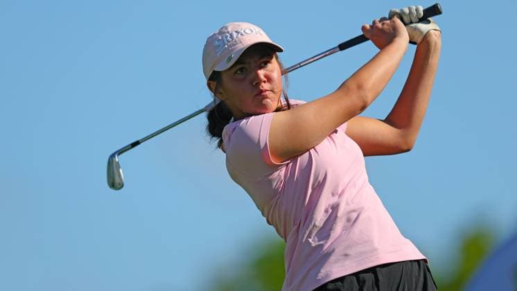 REPRO FREE *PRESS RELEASE NO REPRODUCTION FEE* EDITORIAL USE ONLY Flogas Irish Girl s Amateur Open Championship, Corrstown Golf Club, Dublin 16 5 2025 Daisy Lee Daisy Lee 16 5 2025  Copyright: x INPHO RyanxByrnex RB1_7238