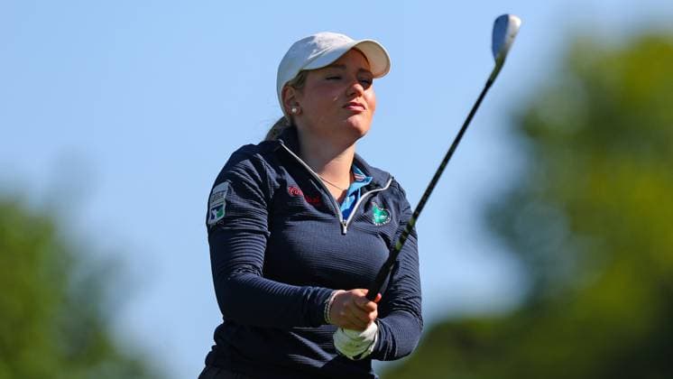 REPRO FREE *PRESS RELEASE NO REPRODUCTION FEE* EDITORIAL USE ONLY Flogas Irish Girl s Amateur Open Championship, Corrstown Golf Club, Dublin 16 5 2025 Mia Hammerschmid Mia Hammerschmid 16 5 2025  Copyright: x INPHO RyanxByrnex RB1_7347