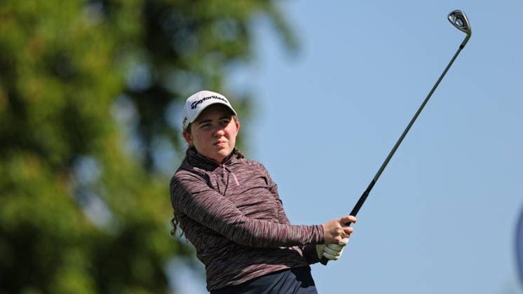 REPRO FREE *PRESS RELEASE NO REPRODUCTION FEE* EDITORIAL USE ONLY Flogas Irish Girl s Amateur Open Championship, Corrstown Golf Club, Dublin 16 5 2025 Riona Murphy Riona Murphy 16 5 2025  Copyright: x INPHO RyanxByrnex RB1_8015a