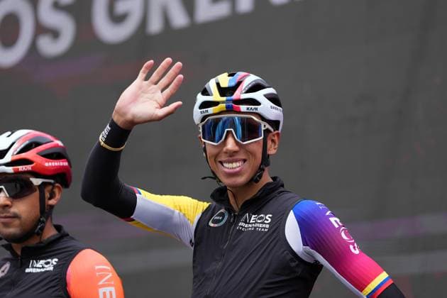 Bernal Gomez Egan Arley of Ineos Grenadiers during the stage 7 of the Giro d™Italia from Castel di Sangro to Tagliacozzo, Italy - Friday, May 16, 2025. - cycling.  Copyright: xGianxMattiaxD Alberto LaPressex