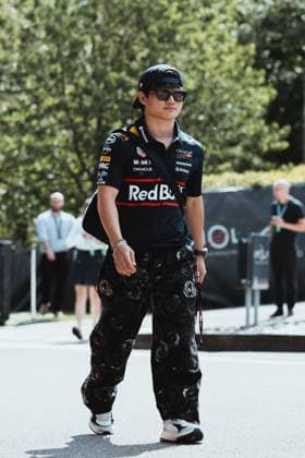 May 16, 2025, Imola, Bologna, Italy: YUKI TSUNODA (Red Bull Racing) entering the Formula 1 paddock at the Emilia-Romgna Grand Prix 2025 Imola Italy - ZUMAr193 20250516_zsp_r193_029 Copyright: xSaraxRuffonix