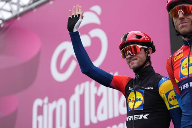 Ciccone Giulio of Lidl-Trek, during the stage 7 of the Giro d™Italia from Castel di Sangro to Tagliacozzo, Italy - Friday, May 16, 2025. - cycling.  Copyright: xGianxMattiaxD Alberto LaPressex