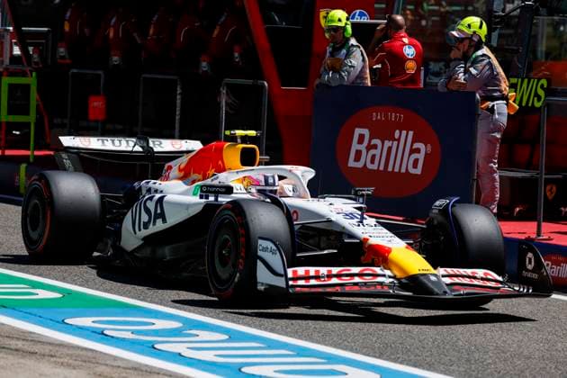 F1 - EMILIA ROMAGNA GRAND PRIX 2025 30 LAWSON Liam (nzl), Visa Cash App RB F1 Team VCARB02, action during the Formula 1 AWS Gran Premio del Made in Italy e Dell™Emilia-Romagna 2025, Emilia Romagna Grand Prix 2025, 7th round of the 2025 FIA Formula One World Championship, WM, Weltmeisterschaft from May 16 to 18, 2025 on the Autodromo Internazionale Enzo e Dino Ferrari, in Imola, Italy - ImolaItaly  Copyright: xJavierxJimenezx