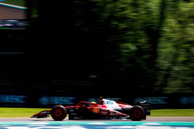 Formula 1 AWS Gran Premio del Made in Italy e dell Emilia-Romagna Alexis Perrin OVERTAKE MAXPPP - Imola 16 05 2025 44 HAMILTON Lewis (gbr), Scuderia Ferrari, action during the Formula 1 AWS Gran Premio del Made in Italy e dell Emilia-Romagna Grand Prix 2025, the 7th round of the 2025 FIA Formula 1 World Championship, WM, Weltmeisterschaft on the Autodromo Internazionale Enzo e Dino Ferrari from May 15 to 18, 2025, in Imola, Italy Imola Italy  Copyright: xOVERTAKE MAXPPPxAlexisxPerrinx OVT202505169682 OVT202505169682